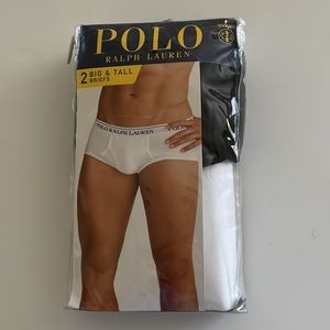 POLO  Ralph Lauren Big & Tall Men’s Briefs, NWT